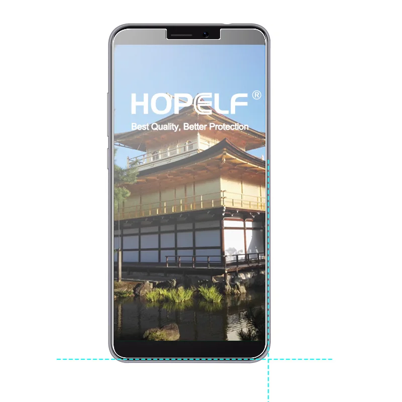 2 шт hopelf протектор экрана для KEECOO P11 закаленное стекло 2.5D 9 H на телефон защитная
