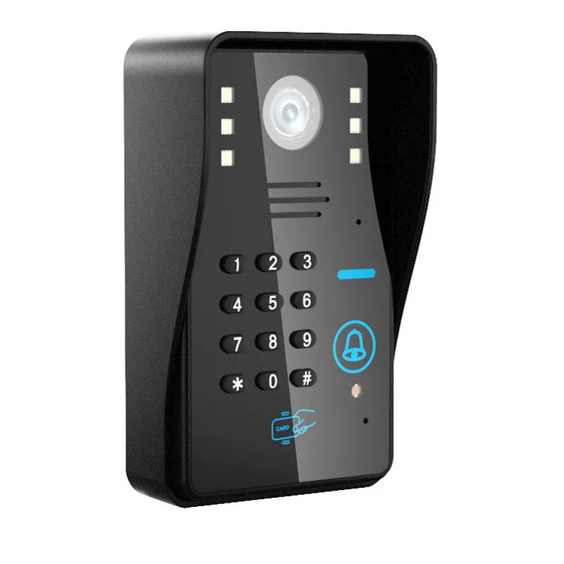 Mountainone беспроводной Wifi мобильный телефон подключение Rfid пароль видео дверь