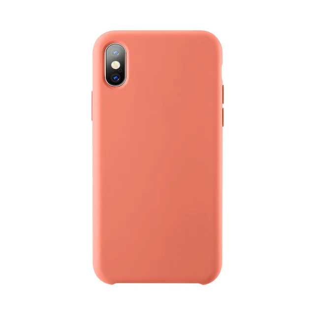 18 Цветной жидкий силиконовый чехол для iPhone 6 6s 7 8 Plus чехол для телефона для iPhone X XR XS MAX 7 8 6 6s чехол Чехол - Цвет: 18