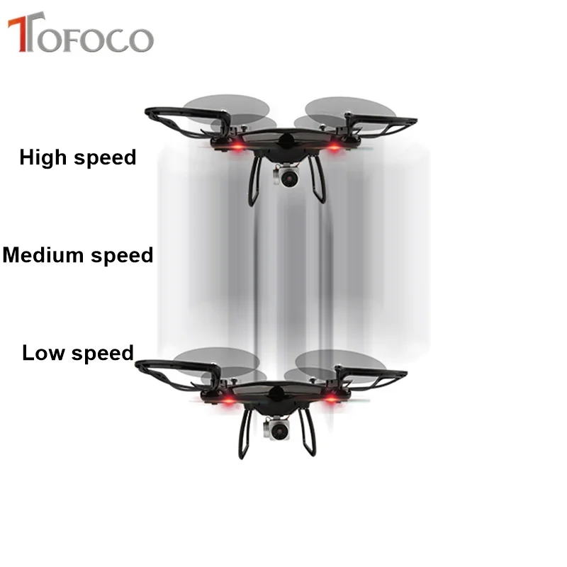 TOFOCO удержание высоты 20 минут действия Безголовый FPV RC Дрон с/без камеры HD WIFI Пульт