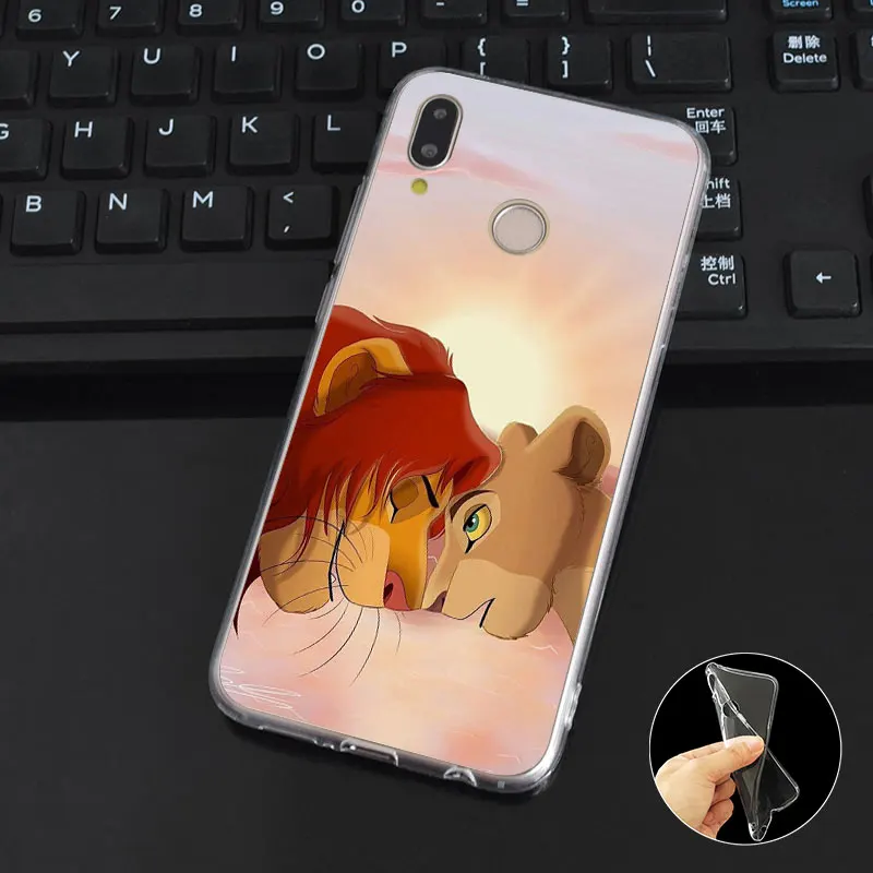 DREAMFOX M115 Король Лев Мягкий ТПУ силиконовый чехол для huawei Honor 6A 6C 6X 7C 7X8 Lite Pro |