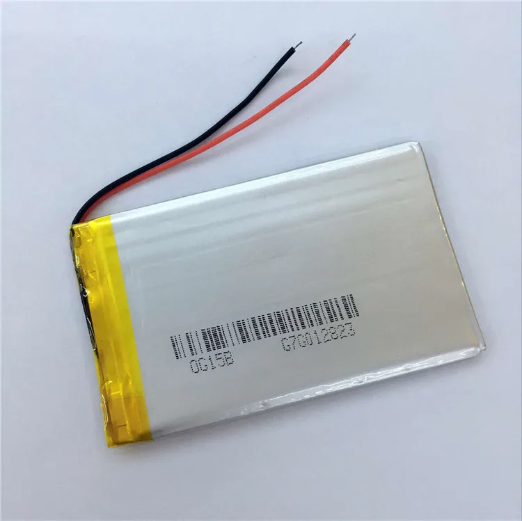 Dinto 1 шт 2000mAh 3,7 V 405080 литий-ионный полимерный аккумулятор литий-полимерные батареи для планшета gps psp планшетного компьютера