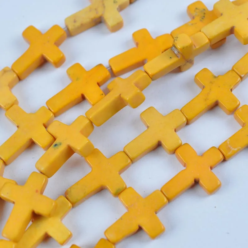 

12x16 мм желтые свободные бусины Howlite, перекрестная нить, 15,5 дюйма, изготовление ювелирных изделий C062