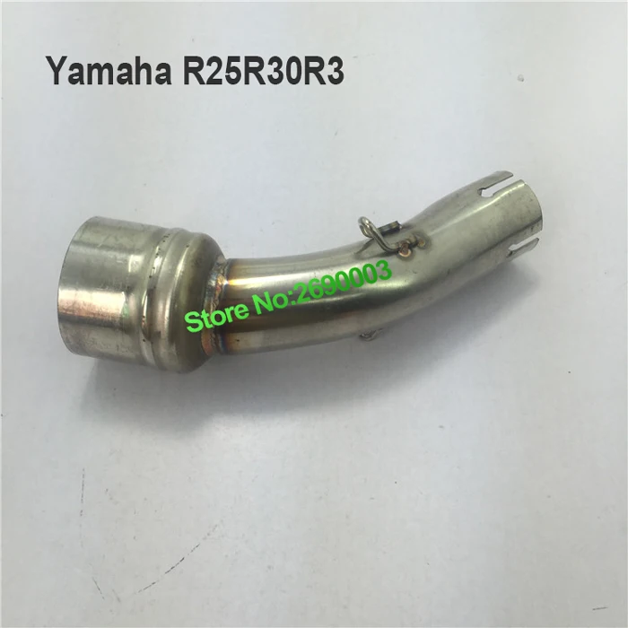 Соединительная труба из нержавеющей стали R25/R30/R3 для мотоцикла средней трубы