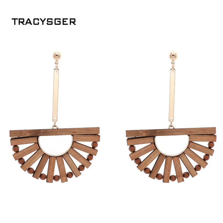 AL-ER84303 /TRACYSGER/ Bamboo Hollow Earrings | Украшения и аксессуары