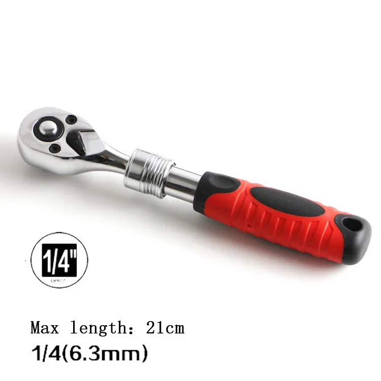 

Телескопический гаечный ключ Ninth World 1/4" 3/8" 1/2" 72 зуба