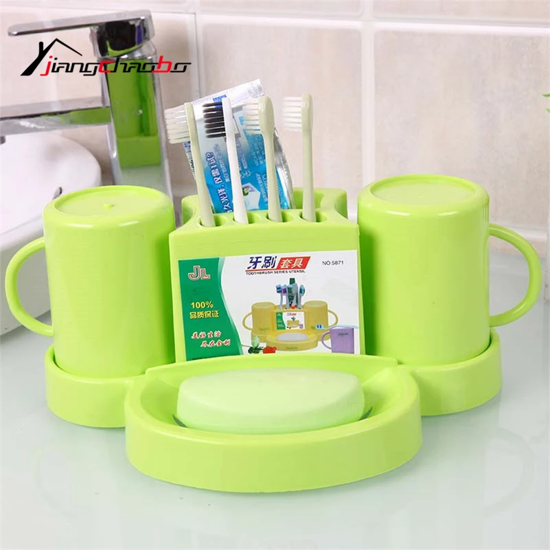2017 Новые Пластиковые пыли Зубная Щетка Держатель Ванная Комната Кухня Семья