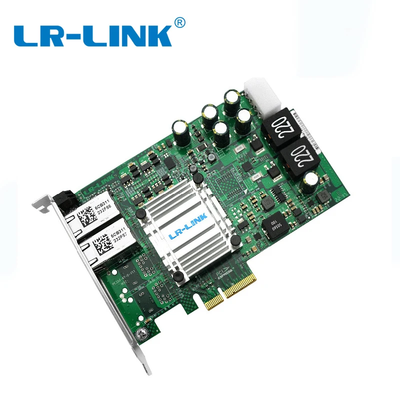 LR LINK 9722HT POE двойной порт + Рамный захват гигабитная Ethernet промышленная карта PCI Express