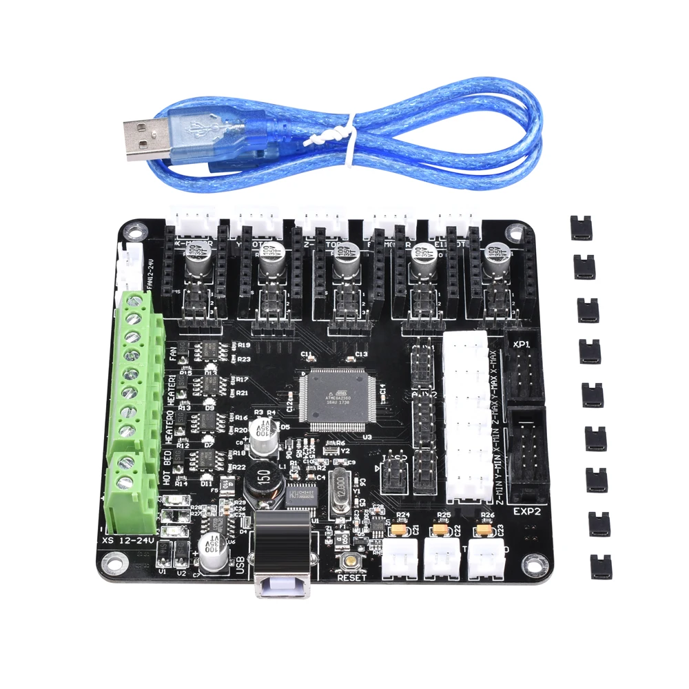 BIQU BIGTREETECH KFB 3 0 материнская плата управления совместима с Ramps1.4 Dr8825 A4988 TMC2130 для