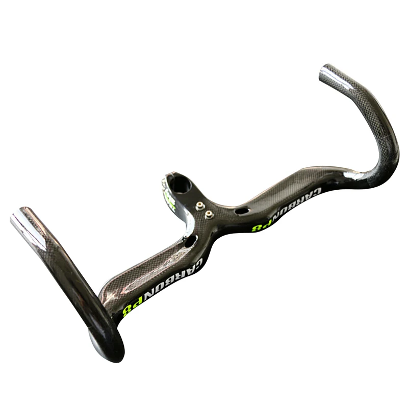 Руль из углеродного волокна для дорожного велосипеда 400/420/440*90 120 мм руль горный