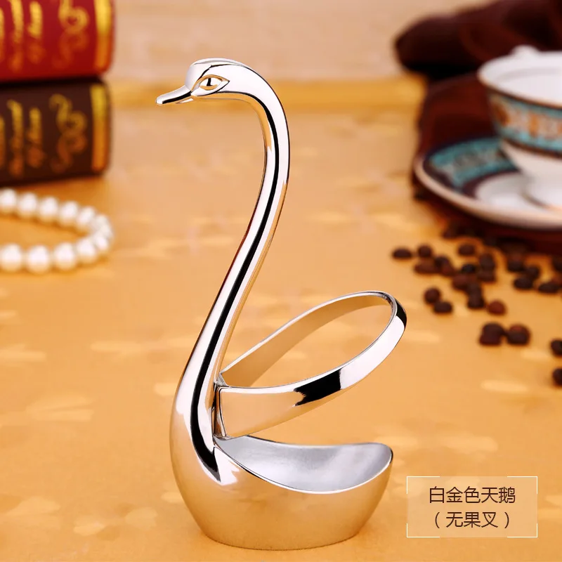 Столовый набор Лебедь из нержавеющей стали столовых приборов для