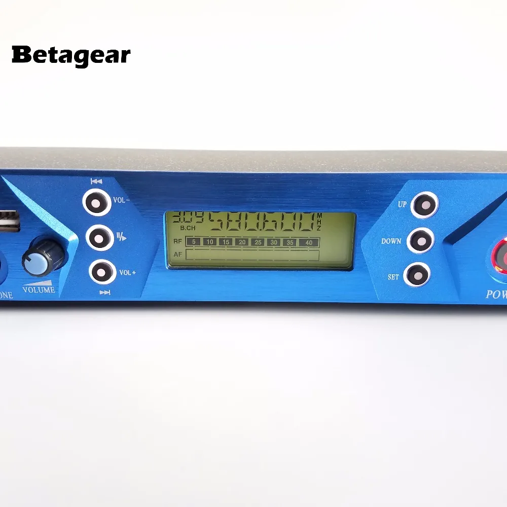 Сценический монитор Betagear BT5101 IEM беспроводная система УВЧ передатчик 1 приемник