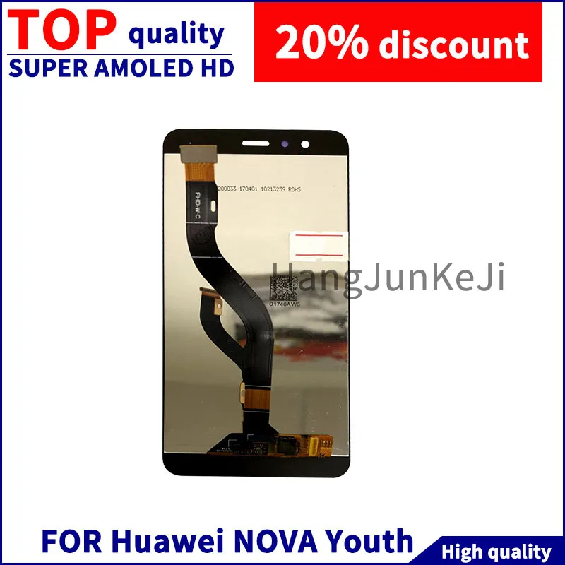 Для huawei P10 Youth Nova lcd дисплей кодирующий преобразователь сенсорного экрана в сборе