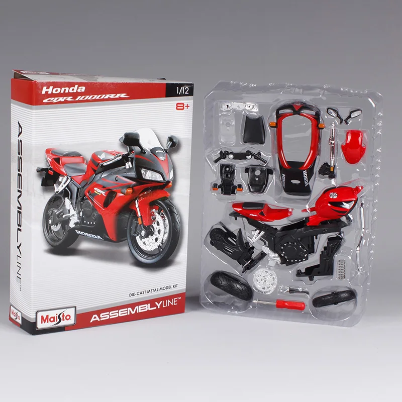 Maisto 1:12 CBR1000RR набор для мотоцикла модели из литого металла honda комплект литья под