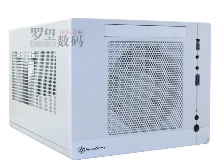 Sst-sg05-lite white black usb3.0 mini itx computer case htpc long graphics card | Компьютеры и офис