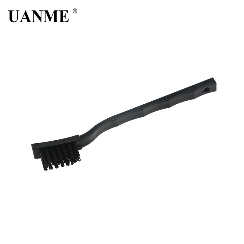 

UANME Black Non Slip Handle PCB Rework ESD Anti Static Dust Brush 17cm For Mobile Phone Tablet PCB BGA Repair Soldering
