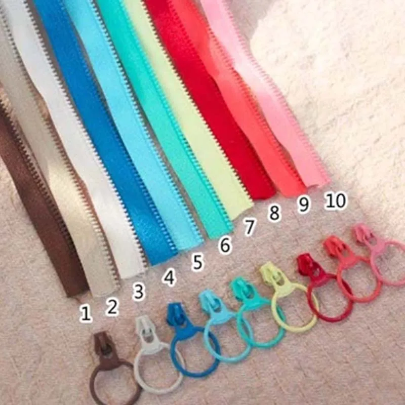 2 шт. односторонняя молния из полимера ярдов цветов|Молнии| |