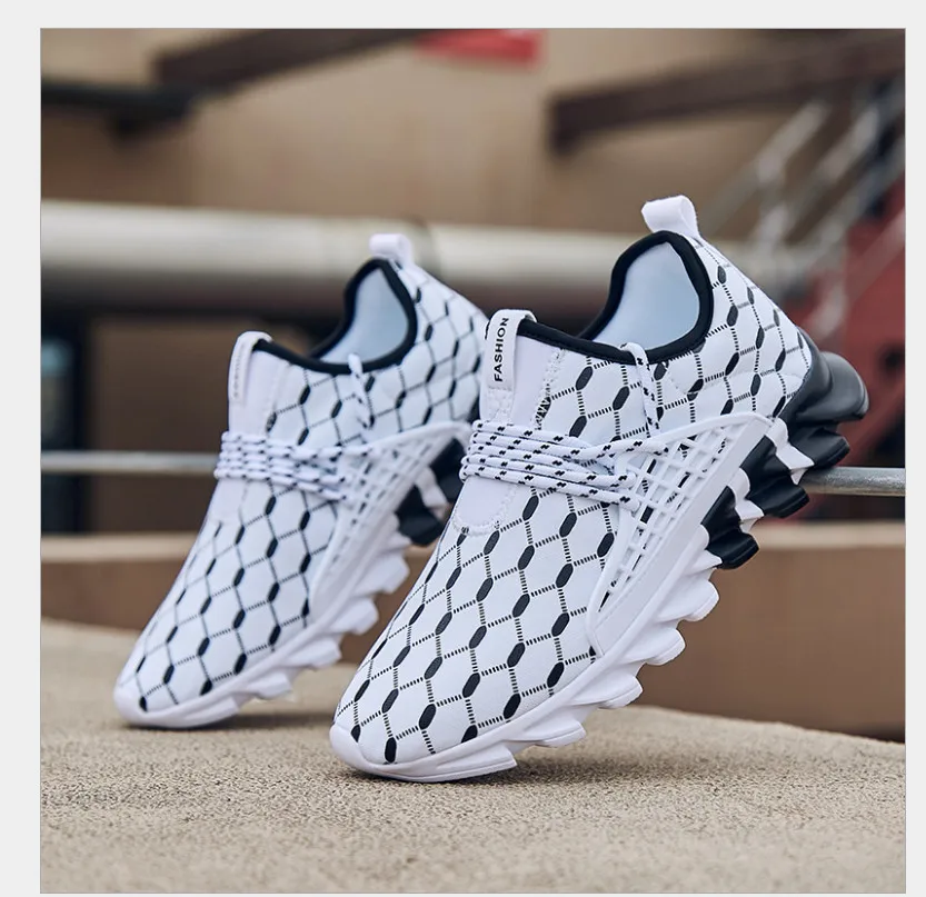 2019 новые кроссовки с сетчатым лицом мужская легкая дышащая Спортивная Обувь
