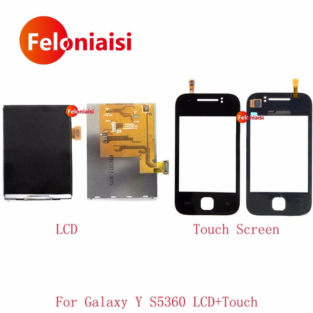 Высокое качество 3.0 &quotдля Samsung Galaxy Y S5360 ЖК дисплей Дисплей + Сенсорный экран