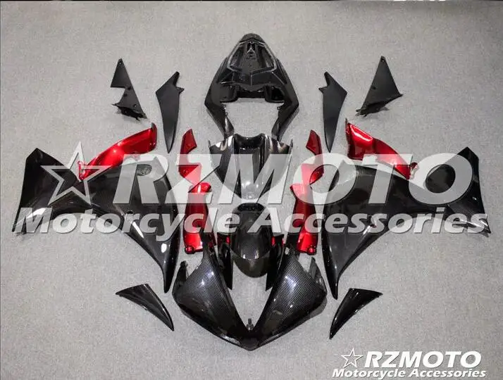 Обтекатели из углеродного волокна для мотоциклов YAMAHA YZF R1 2009 2012 разных цветов