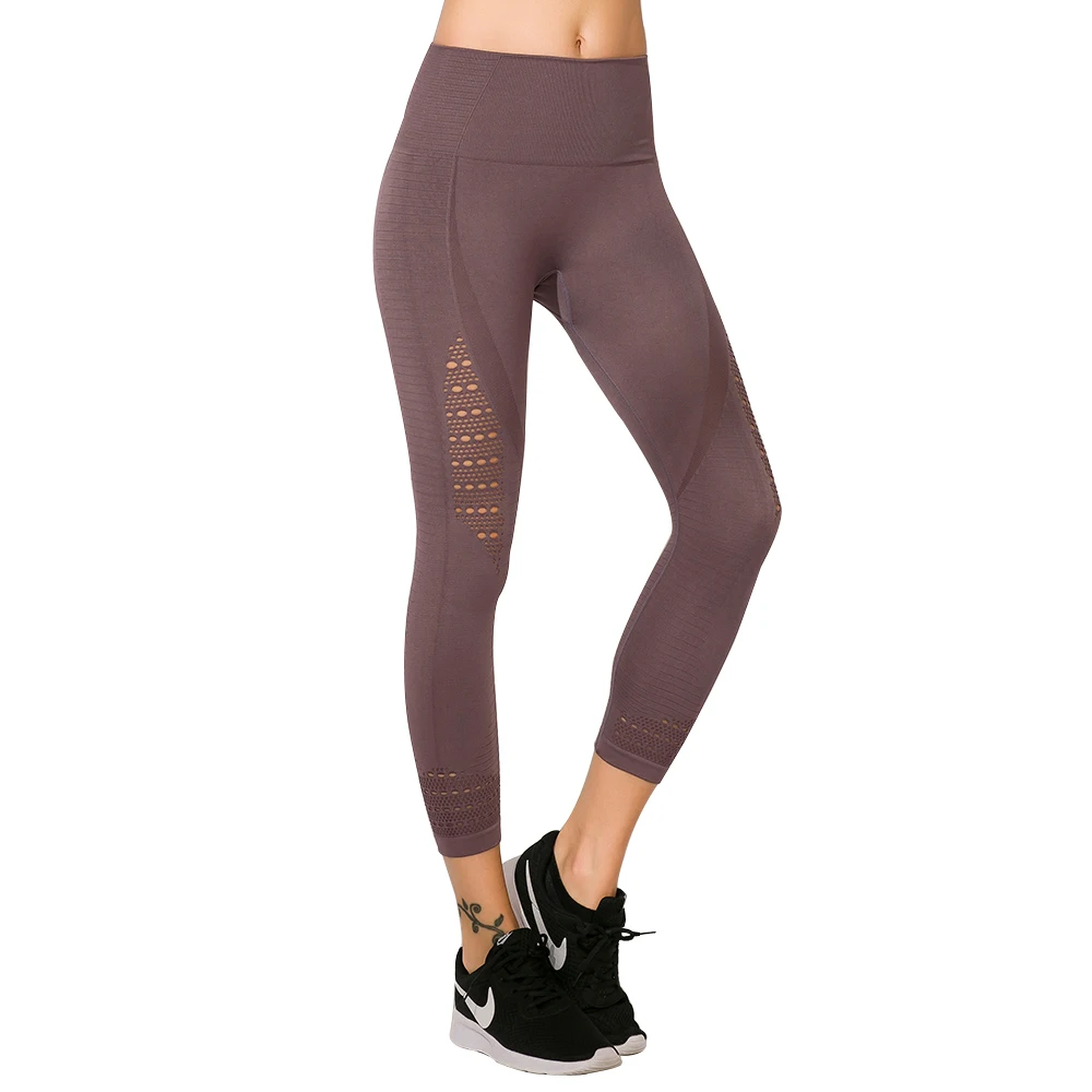 AALAMGEER Женские Бесшовные Спортивные Леггинсы с высокой талией для занятий