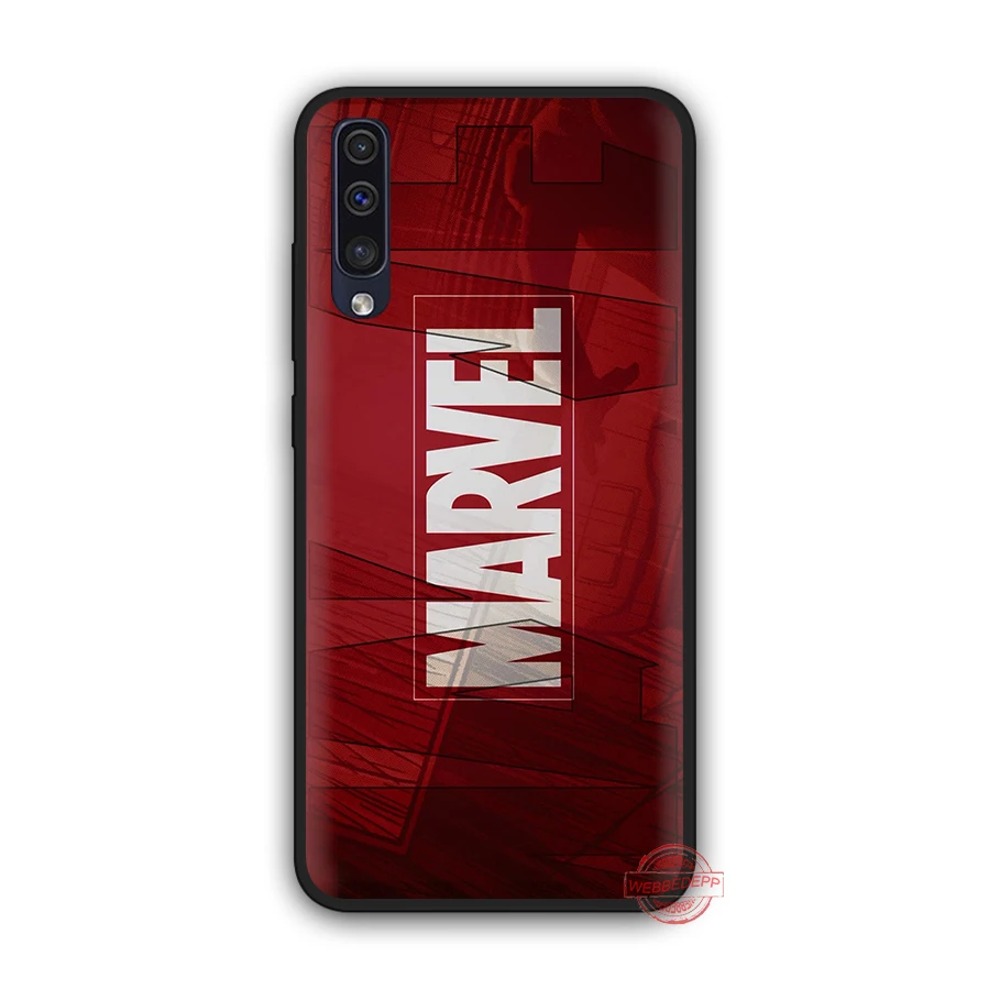 5 WEBBEDEPP класса люкс с логотипом комиксов Marvel мягкий чехол для телефона для samsung A50s A40s A30s A20s A10s A60 A70 M10 M20 M30 M40 чехол s - Цвет: 5