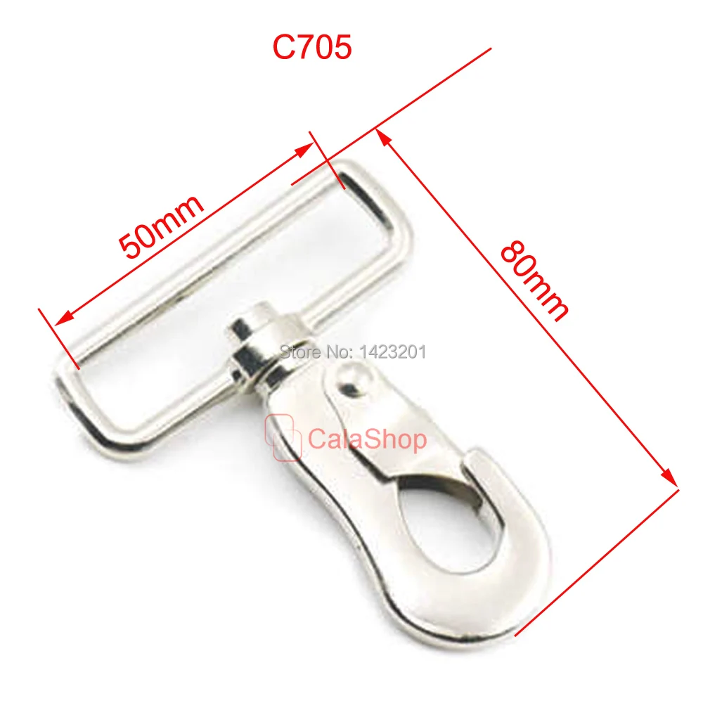 Зажимы для карабина металлические поворотные зажимы с автоматическим закрытием