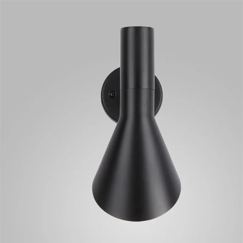 Регулируемая настенная лампа в стиле ретро винтажный светильник черного цвета