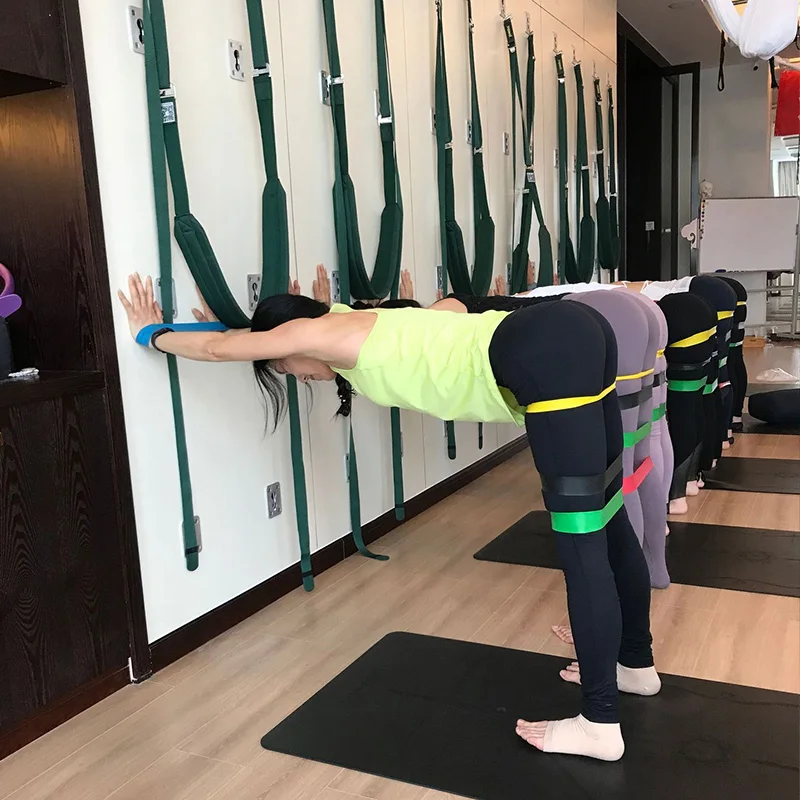 Набор эластичных лент из латекса резиновые петли для силовых тренировок в