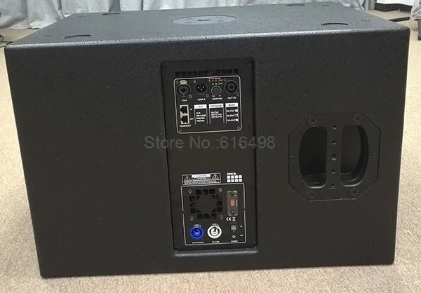 Компактные активные колонки RMS 2200 Вт динамик с питанием от сети AS6512 встроенный