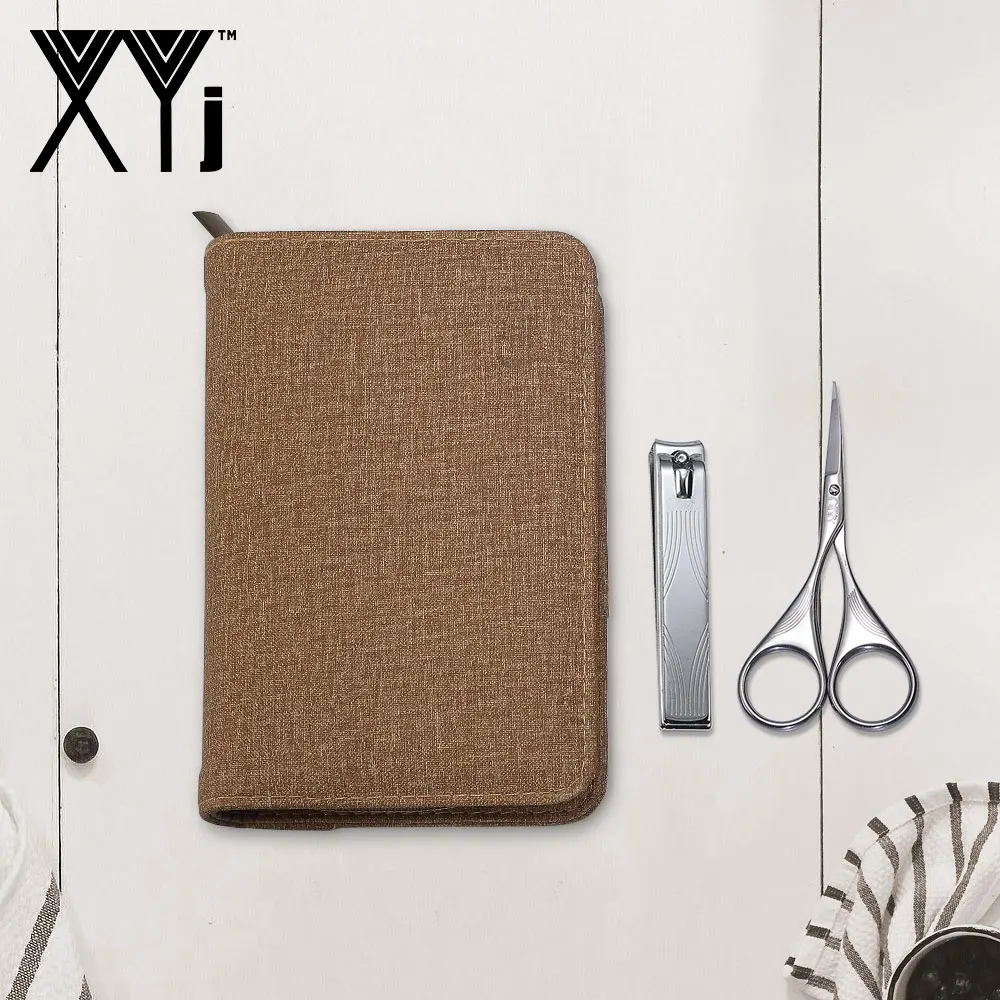 XYj 10 in 1 Manicure Set Pedicure Kit Nail Art Tools Clipper Stainless Steel Care Professional Grooming kit | Красота и здоровье