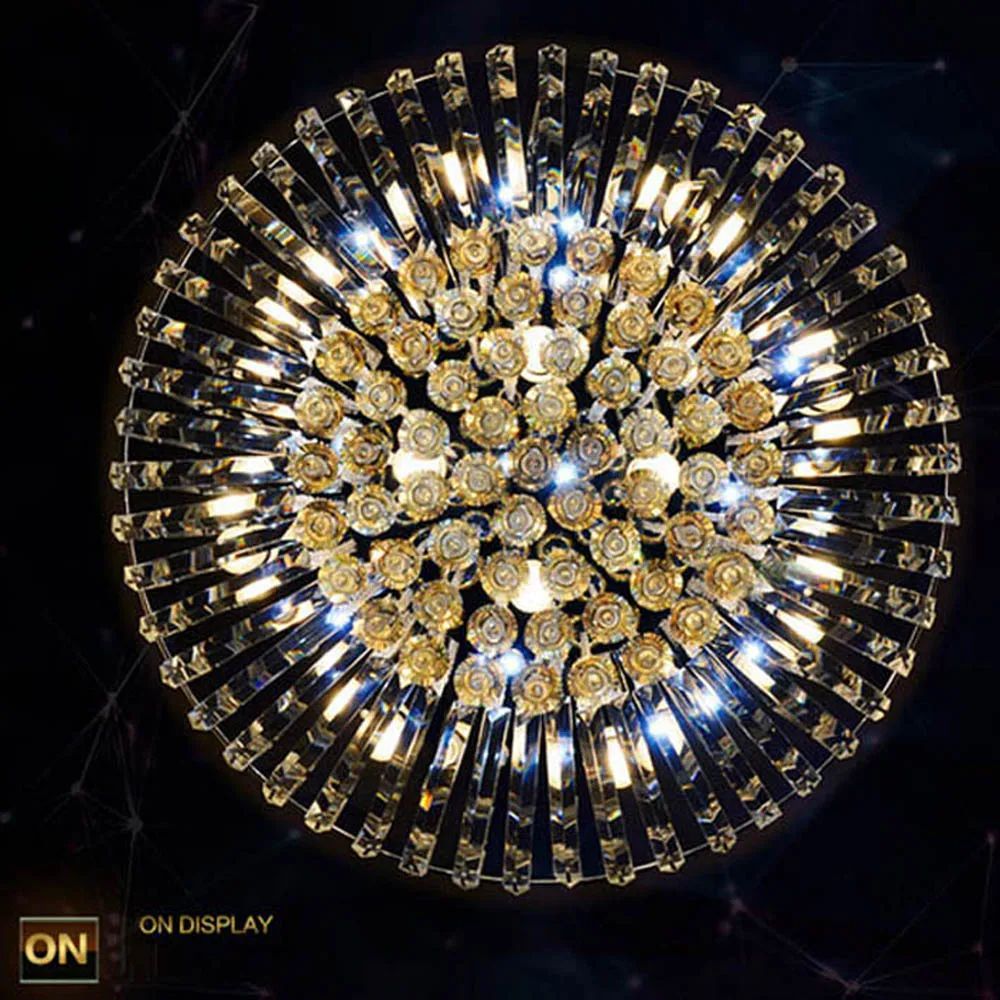 Потолочная лампа K9 светодиодная круглая для гостиной ресторана | Лампы и