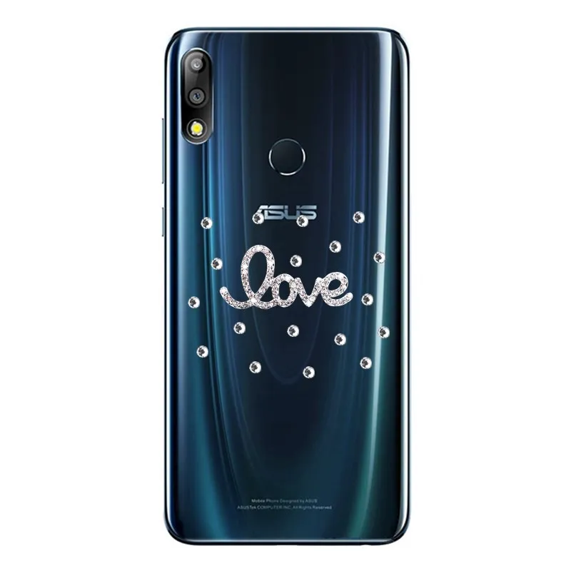 3D роскошный блестящий чехол для телефона Asus Zenfone Max Pro (M2) ZB631KL ZB633KL ZB553KL ZB555KL ZB570TL