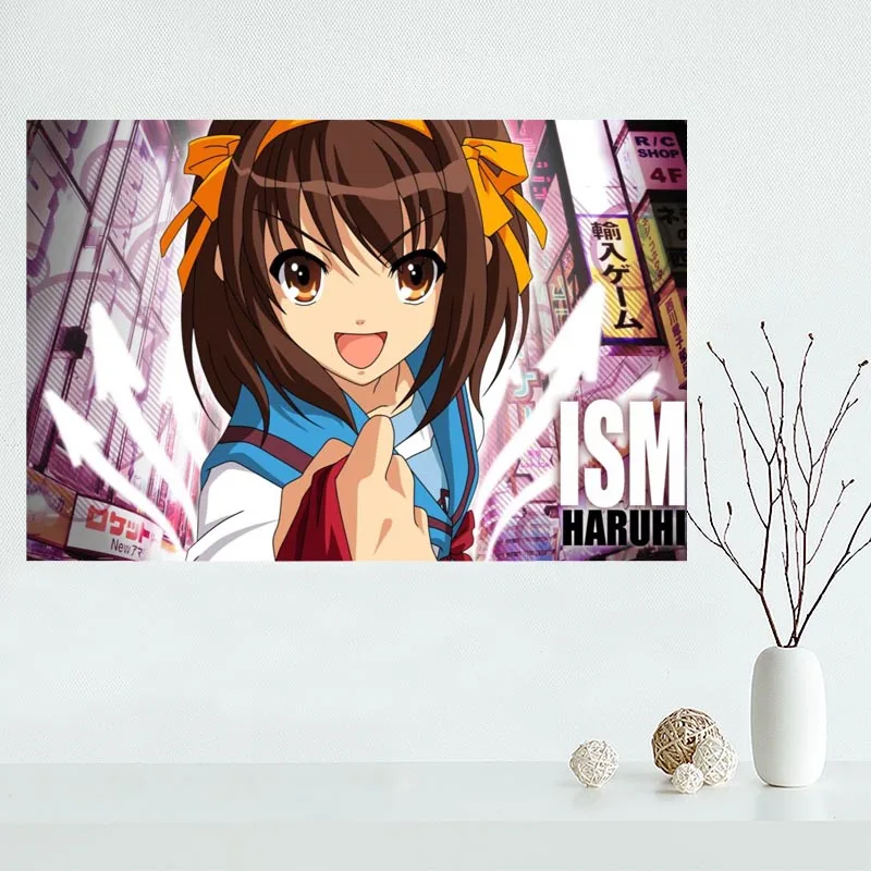 Постер на холсте Харухи зузузумия шелковая ткань настенный постер для гостиной