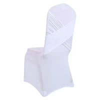 50pcsset spandex chair covers dining for weddings christmas chairs cover hotel banquet exhibition meeting decor chair covers