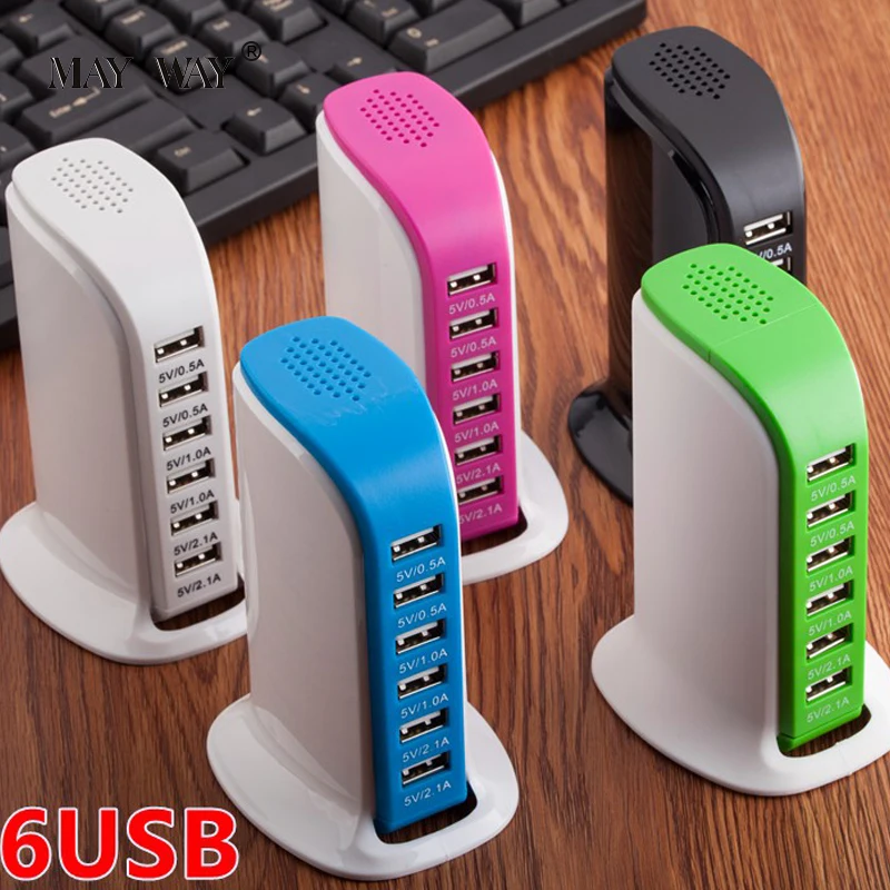 Удлинитель с USB разъемом адаптер питания для быстрой зарядки зарядное устройство