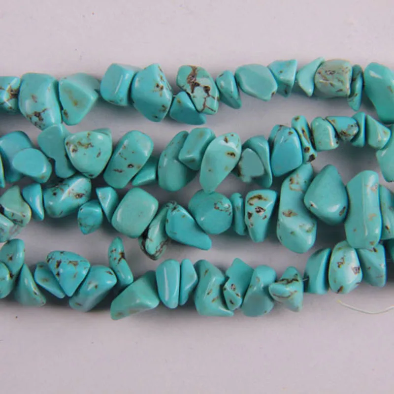 Зеленый Хаулит Чип Свободные бусины прядь 32 дюймов ювелирные изделия для женщин