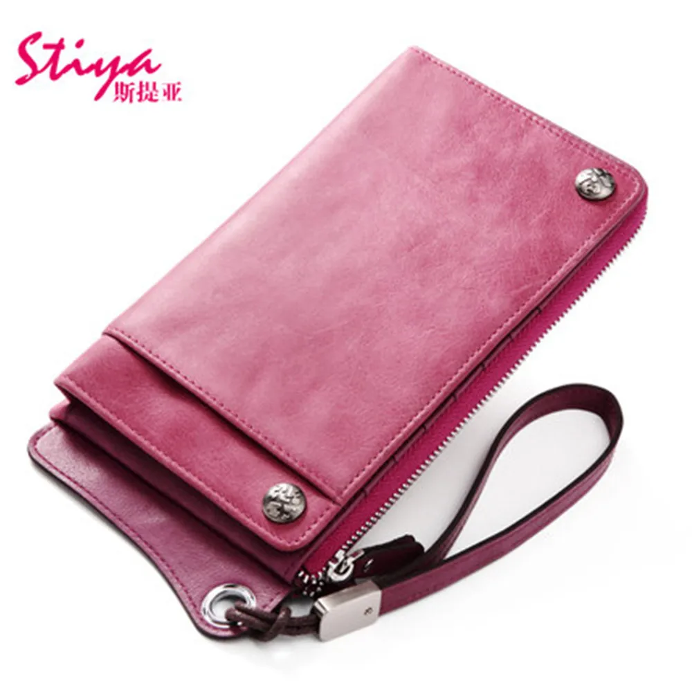 1 Шт. Розничная Новое Прибытие Сцепления Кошелек Из Натуральной Кожи Долго Стиль