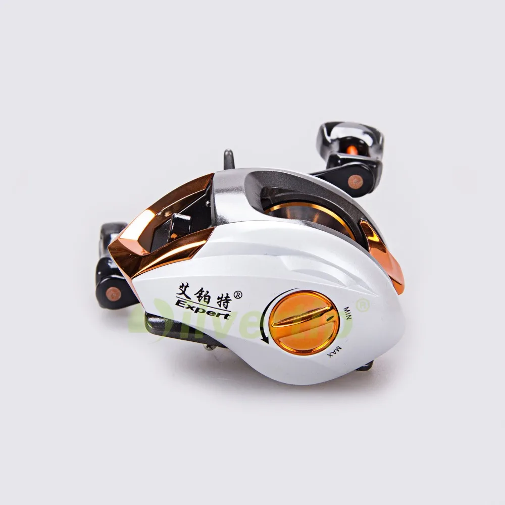 Бесплатная Доставка 12 + 1 BB 6.3: Наживка Литья Рыболовная Катушка Baitcasting Baitcast