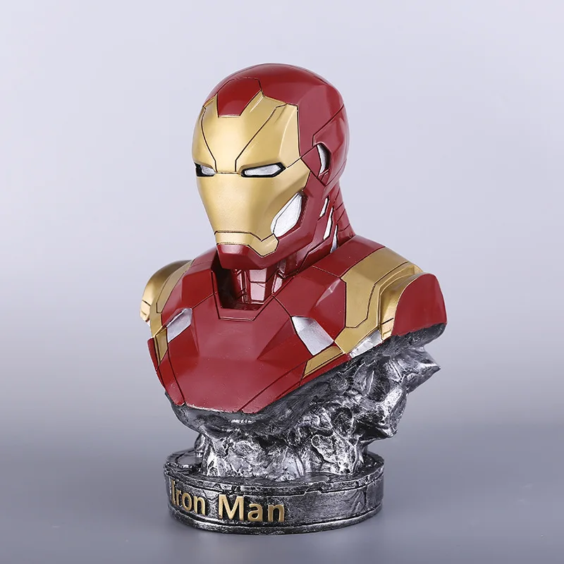 Фигурки Мстителей Marvel GK полимерная модель Железный человек бюст фильм Марвел