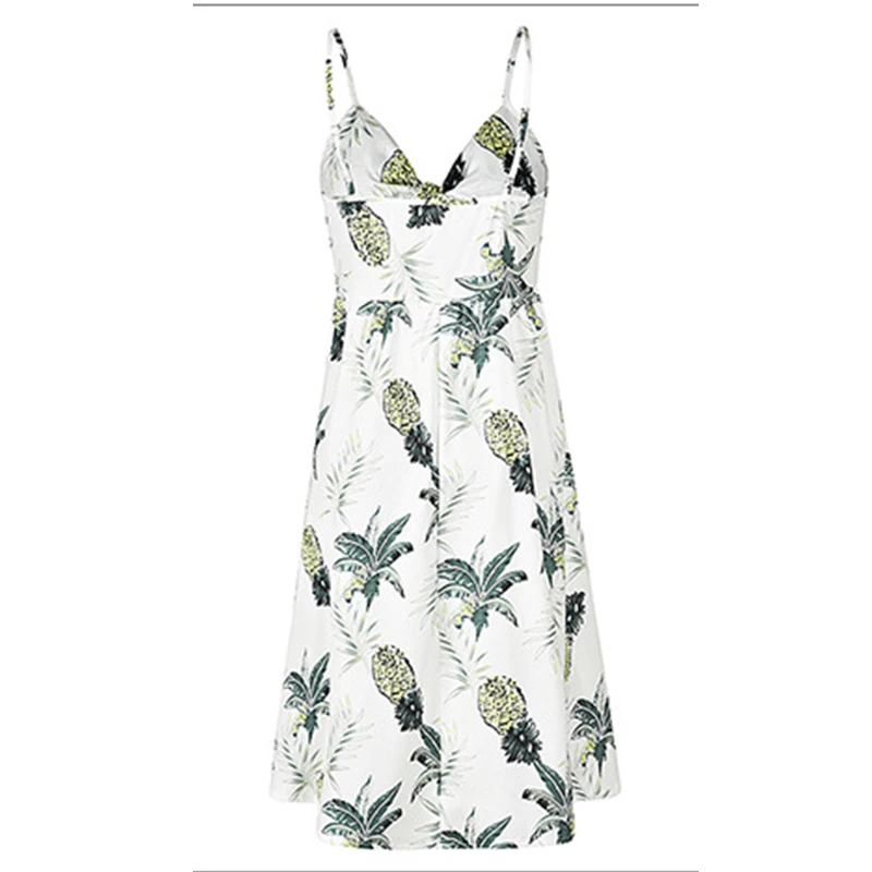 Женское платье в стиле бохо с цветочным принтом вечерние пляжные праздничные