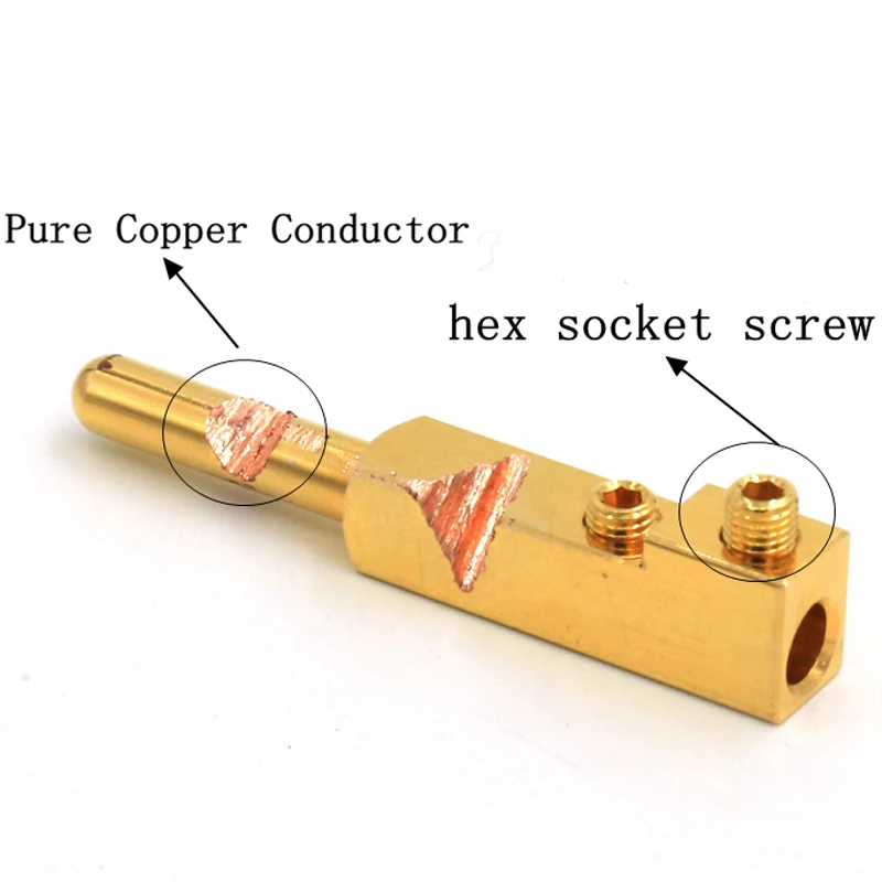 Разъем питания Schuko из чистой меди 24 К с никелевым покрытием | Электроника