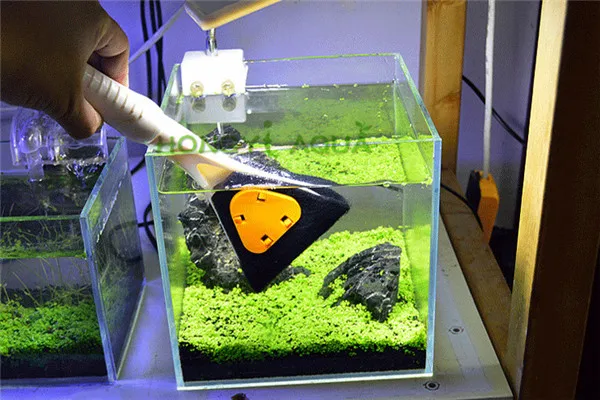

1 set plastic aquarium brush fish tank cleaning tools long-handled brush algae brush cabo tools aquarium supplies