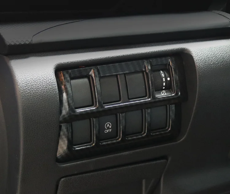 Для Subaru Forester SK 2018 2019 украшения аксессуары насадка из АБС пластика кнопка