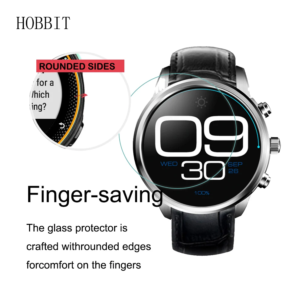 2 упаковки для Finow X5 Plus 0 3 мм 2.5D 9H закаленное стекло Защита экрана смарт часов
