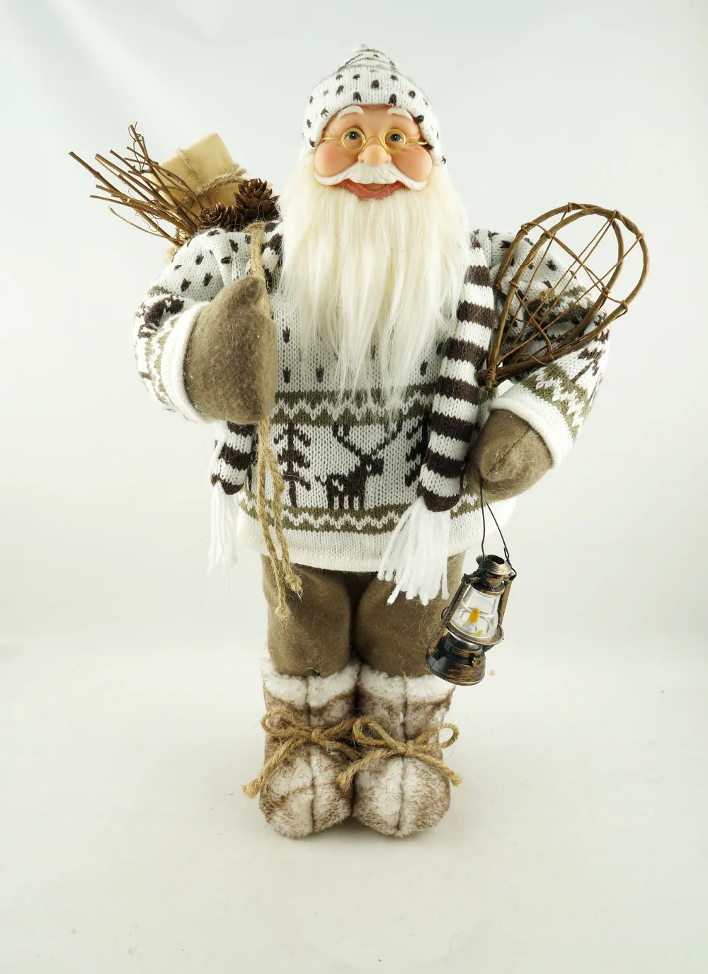 Украшение для дома в виде Санта-Клауса подарок на Рождество отца коллекционные