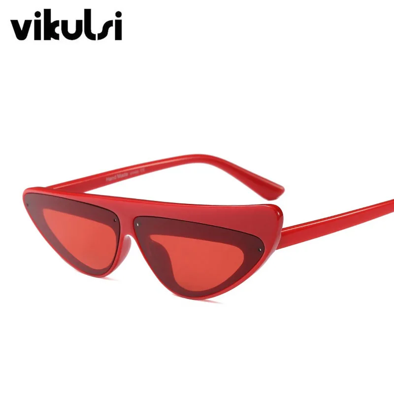 Уникальные брендовые винтажные женские солнцезащитные очки в полуоправе