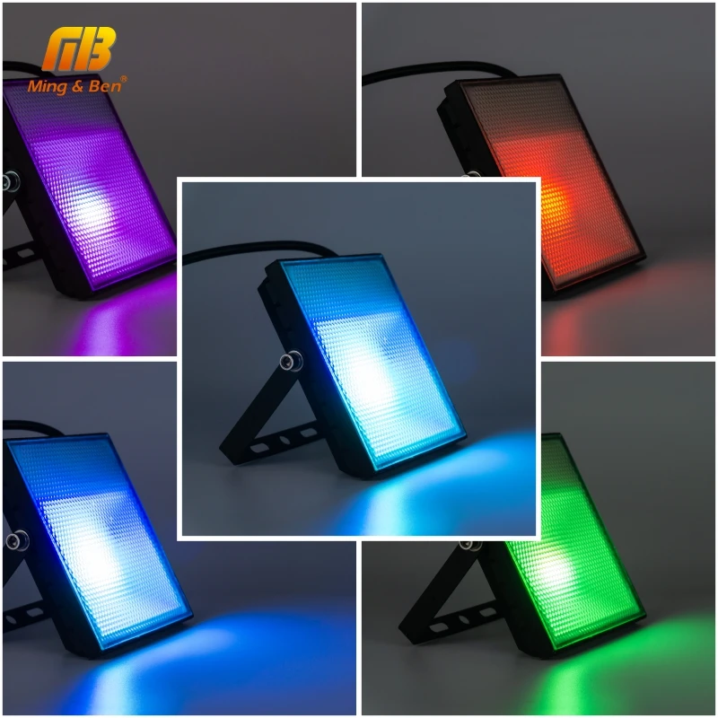 RGB Светодиодный прожектор COB 30 Вт открытый IP65 водонепроницаемый ультра яркий