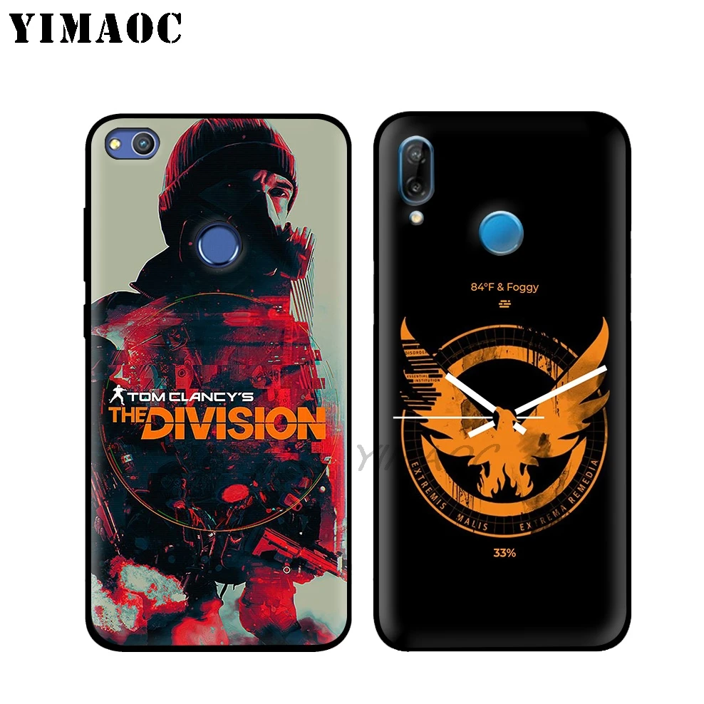 Мягкий чехол YIMAOC Tom Clancy's Division для huawei Honor mate 20 9X Note 10 Pro 8X8 6A 7A 7X 7C Y9 Y7 Y6 Prime 2018 2017 View |
