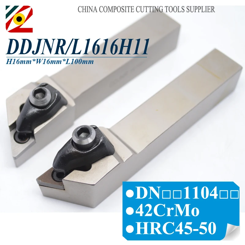 

Держатель токарного станка EDGEV DDJNR1616H11 DDJNR DDJNL1616H11 DDJNL, для твердосплавных пластин DNMG 110402